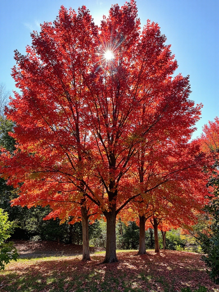 beauté des feuillages d'automne vibrants