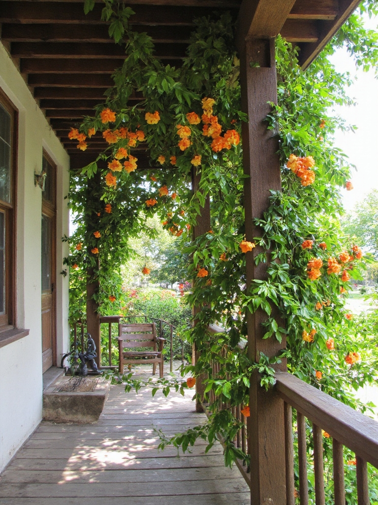 vibrante plante grimpante oasis