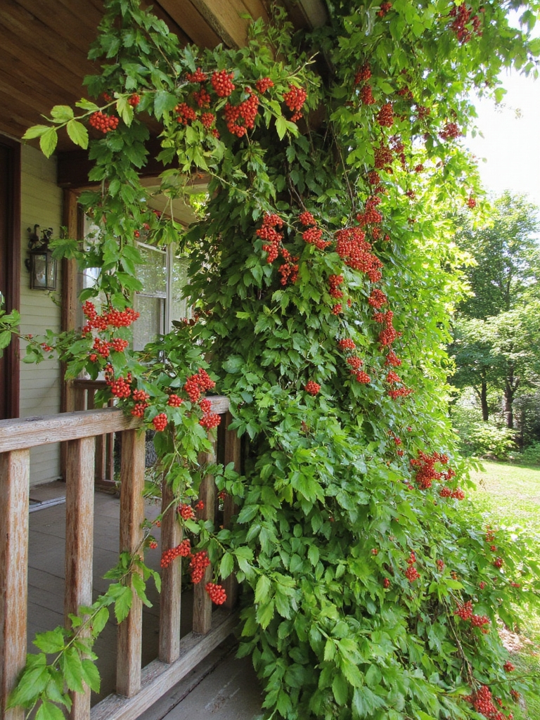 plante grimpante vibrante et peu d'entretien