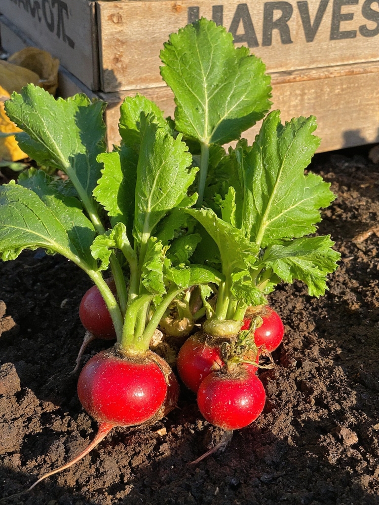 légumes colorés à croissance rapide et croustillants