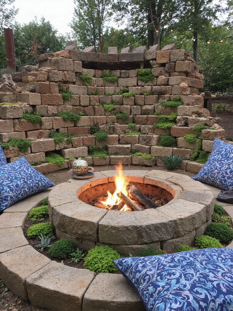 foyer extérieur confortable