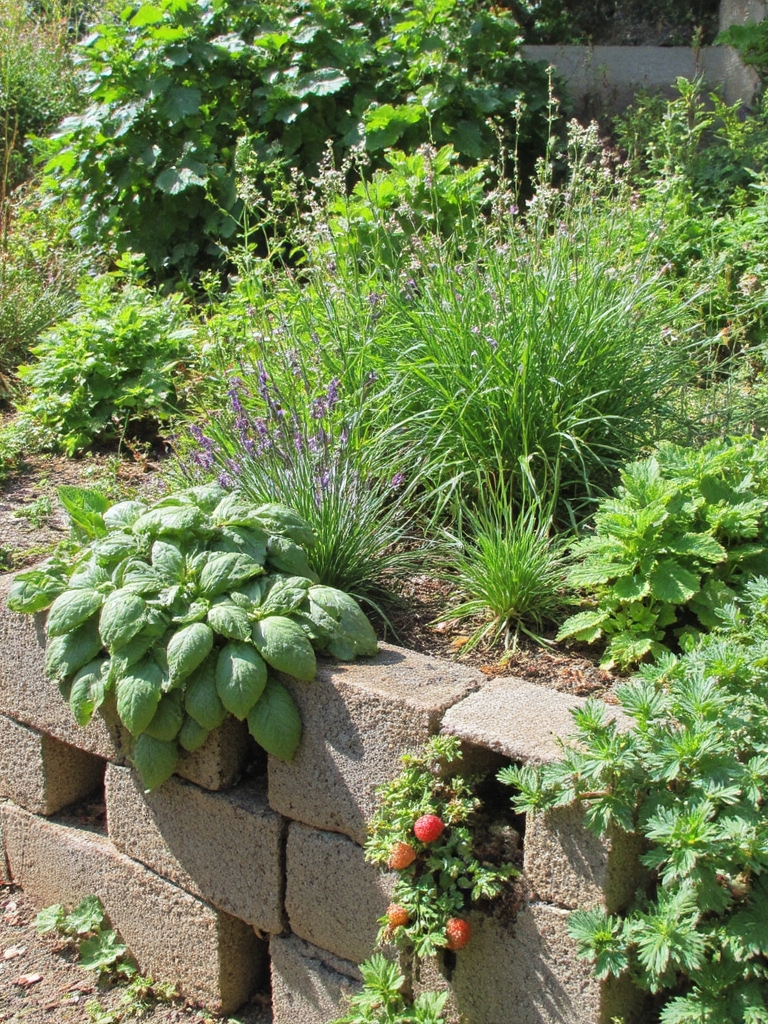 plantes de bordure de paysage comestibles