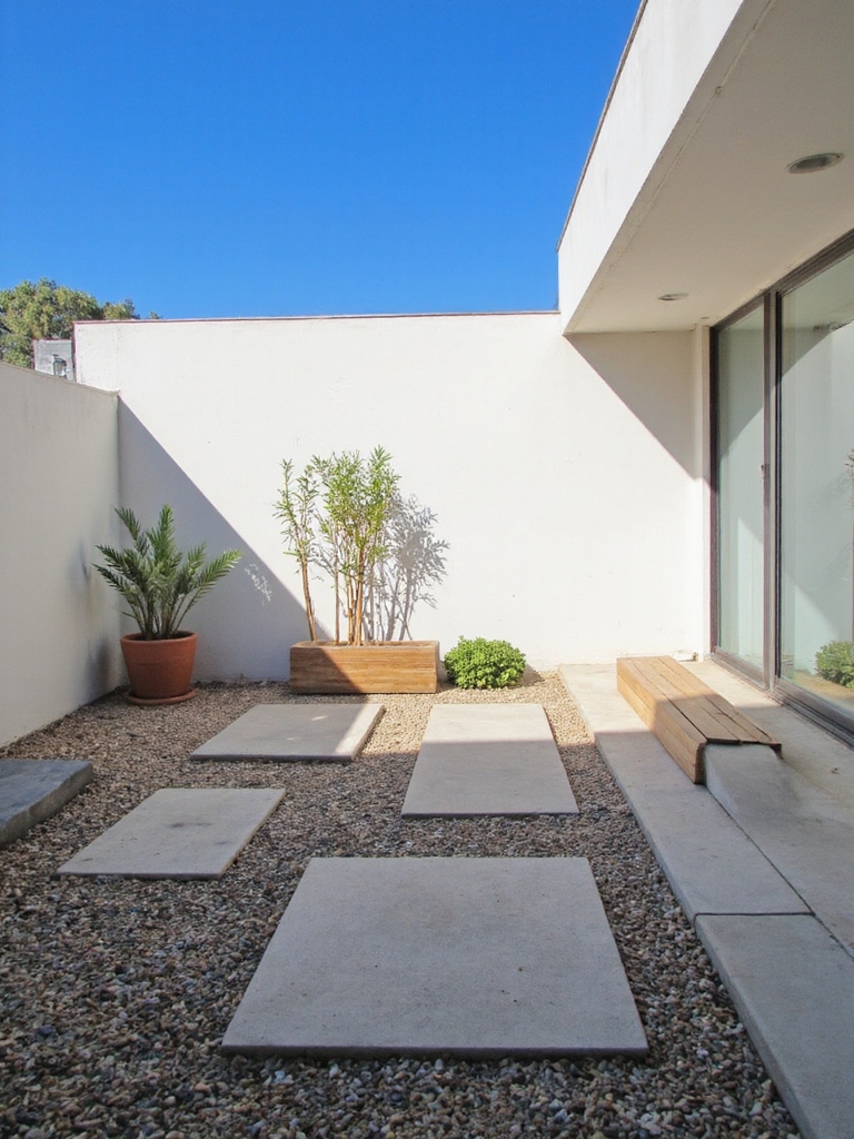 idées de design de jardin minimaliste