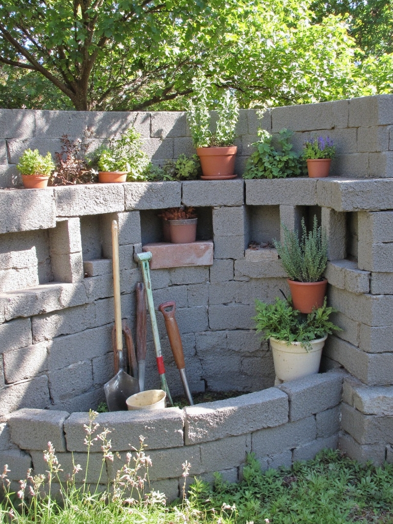 astuces d'organisation des outils d'extérieur