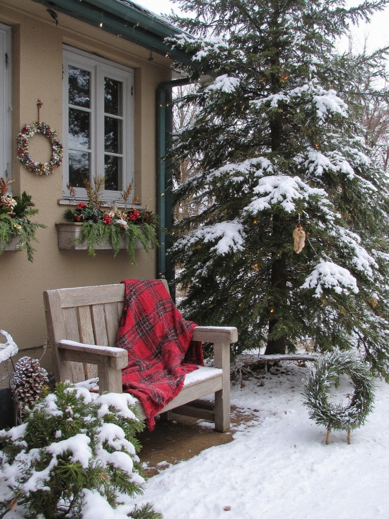 ajouter des décorations extérieures festives