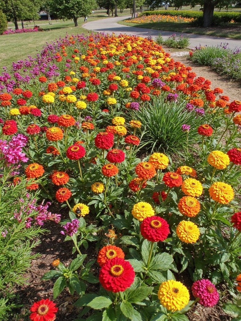 choisir des variétés de zinnias vibrants