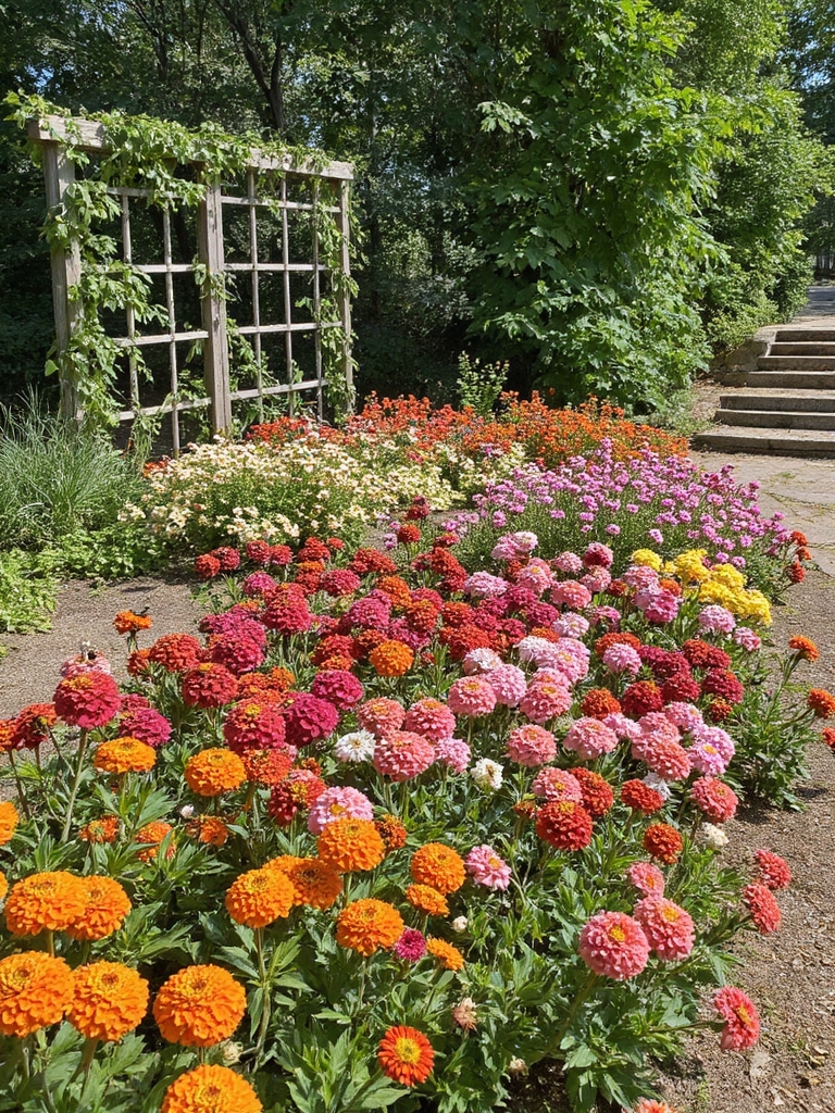 conseils de conception de jardin coloré