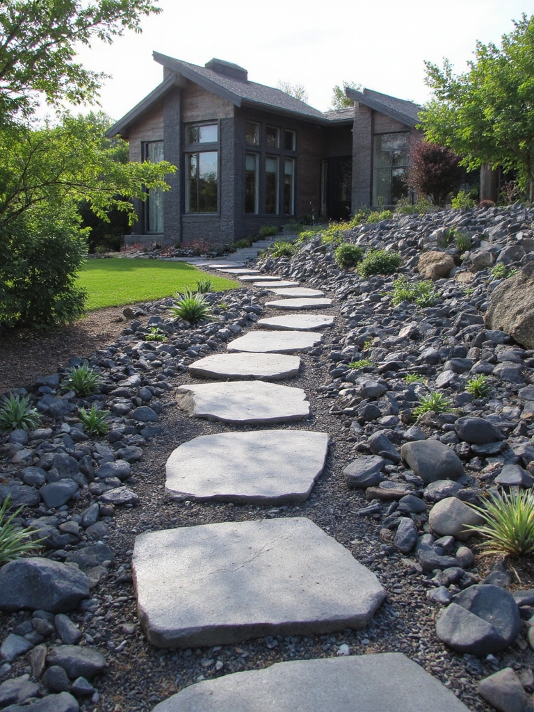 élégance contemporaine en ardoise