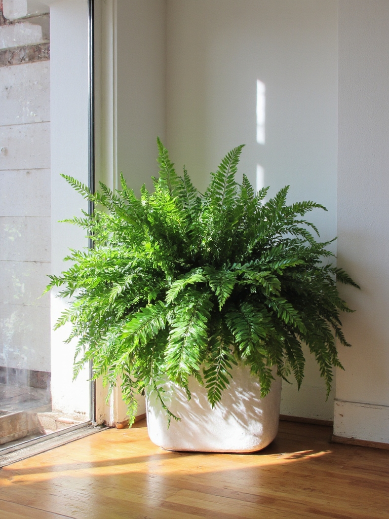 fougère de Boston facile à entretenir