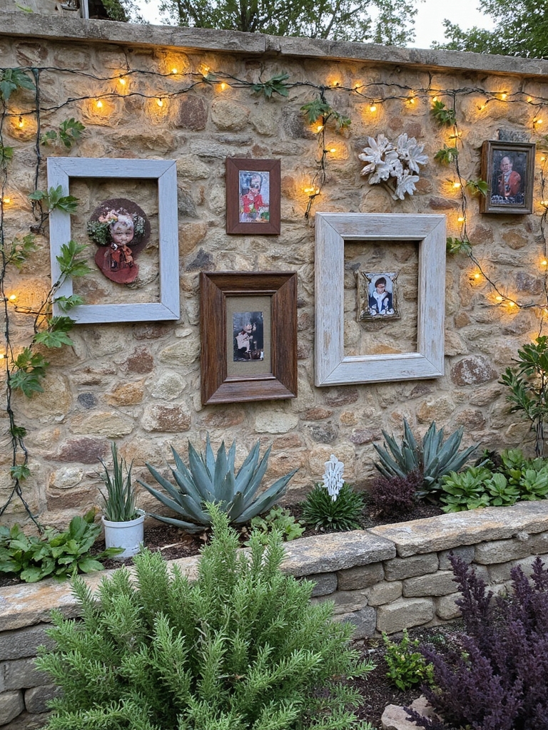 mur de galerie de photos de famille