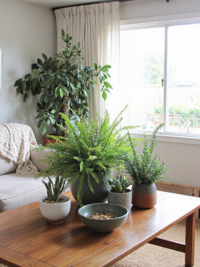 groupe de plantes pour l'ambiance