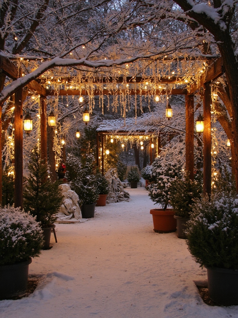 éclairez votre jardin d'hiver