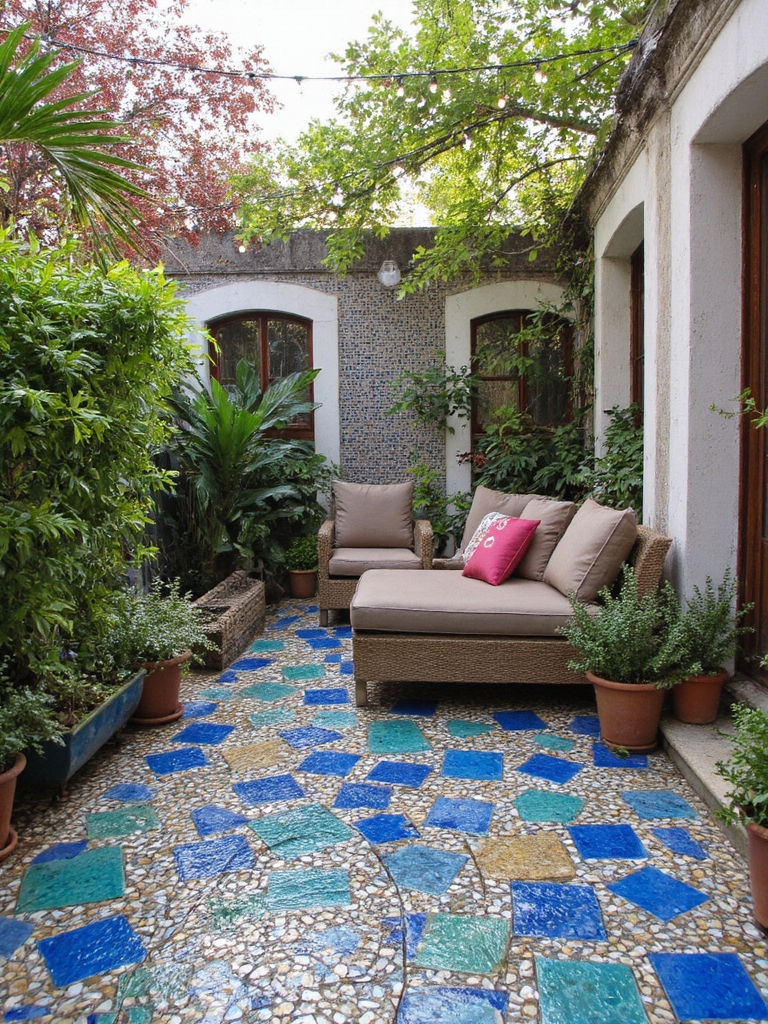 carreaux en mosaïque pour la créativité