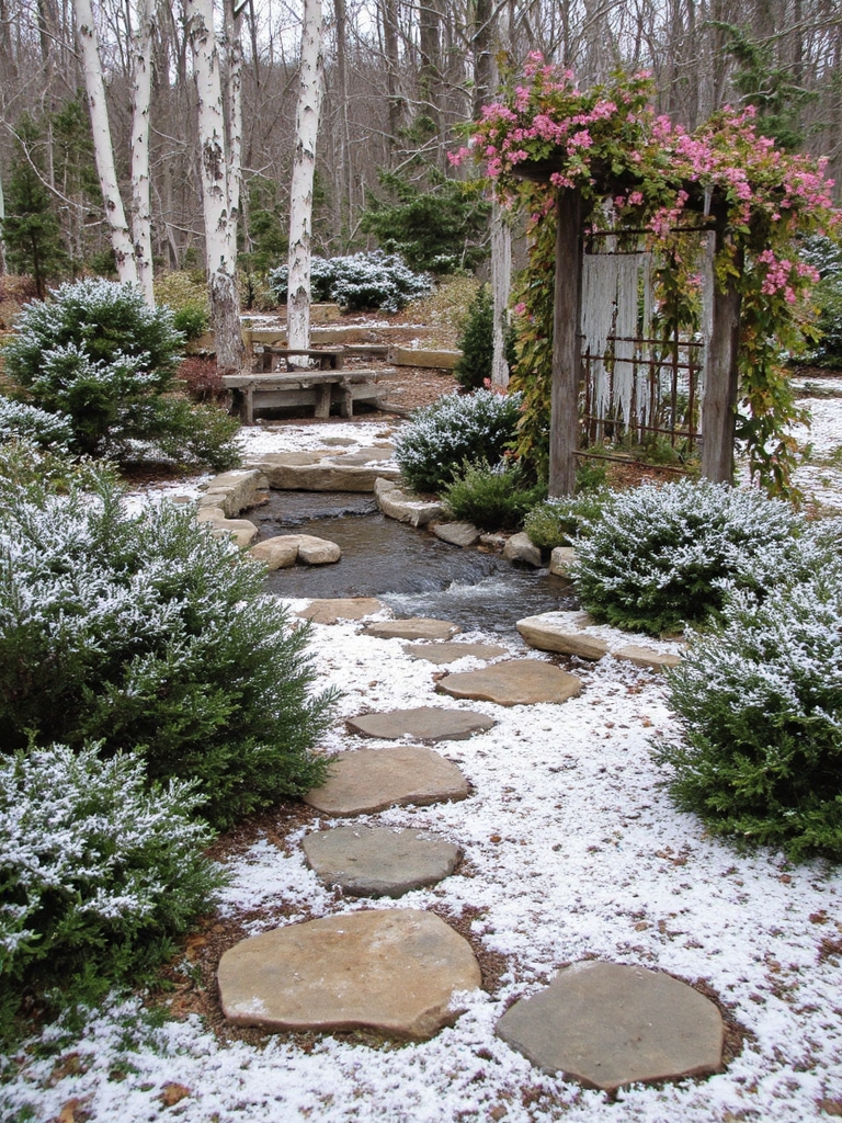 matériaux naturels pour l'aménagement paysager