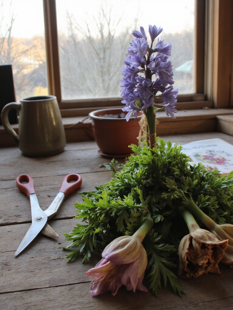 soins après floraison pour les hyacinthes