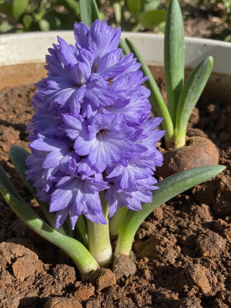 préparer des bulbes de jacinthe sains