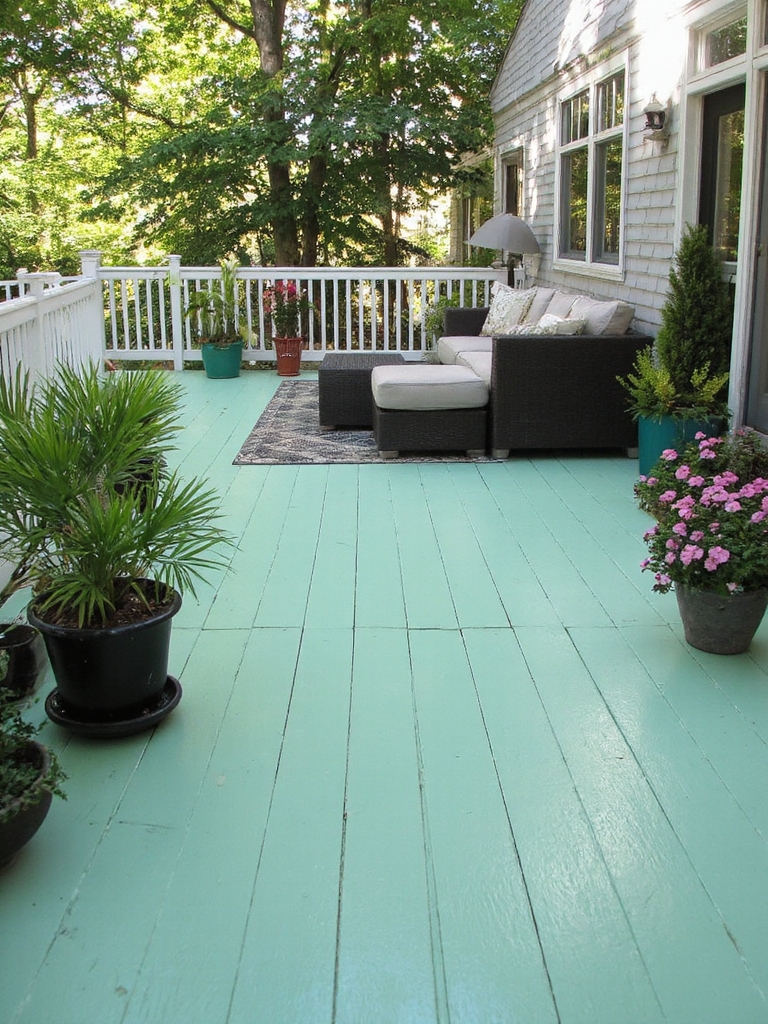 ambiance de menthe verte rafraîchissante