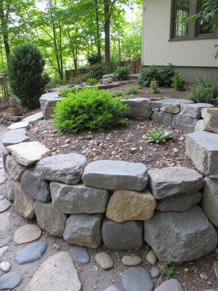 les avantages des murs de soutènement en pierre