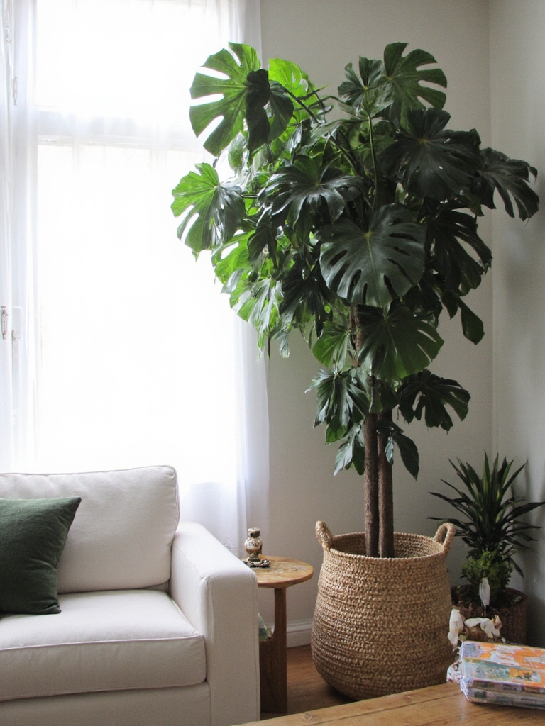 évasion tropicale facile à entretenir