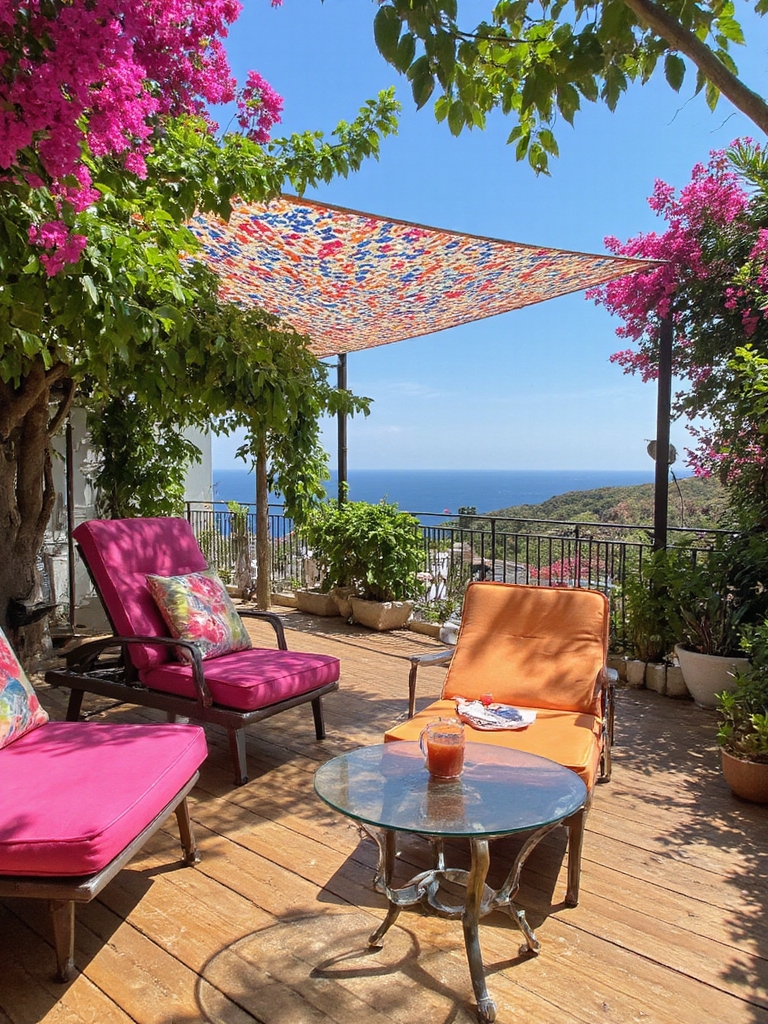 canopée vibrante pour la détente