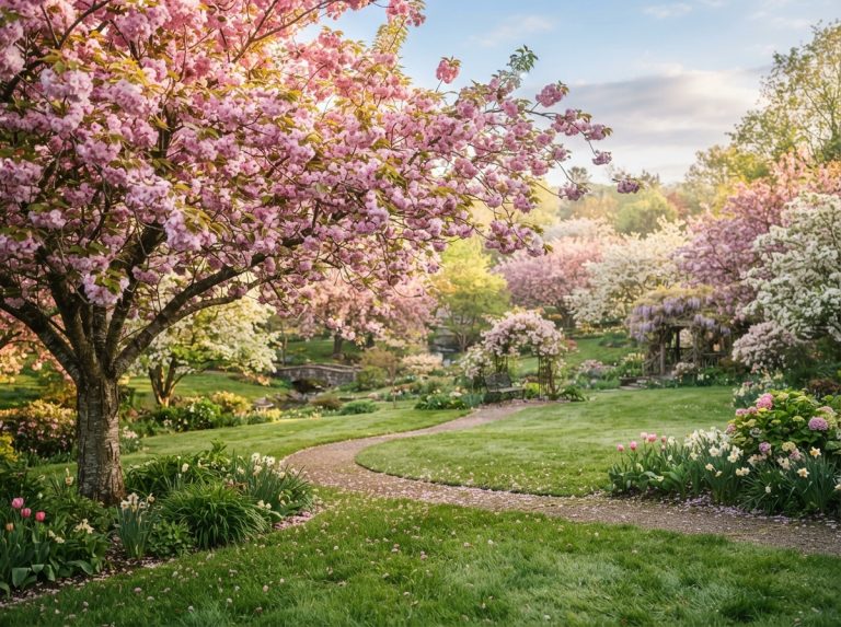 Arbres à fleurs roses : 12 merveilles pour un jardin qui rougit de plaisir